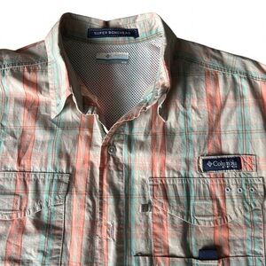 Men’s Columbia PFG Super Bonehead Shirt - Medium 🌊 🎣
